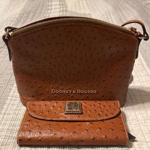 Dooney and Bourke purse with matching wallet